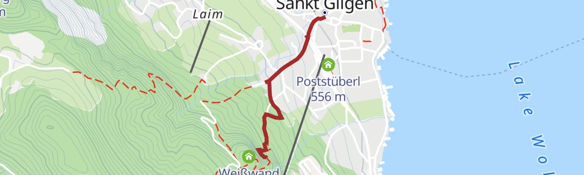 Route map: Nora- oder Margarethenhöhe